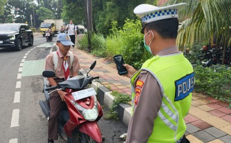 ETLE Handheld Hadirkan Penegakan Hukum yang Transparan