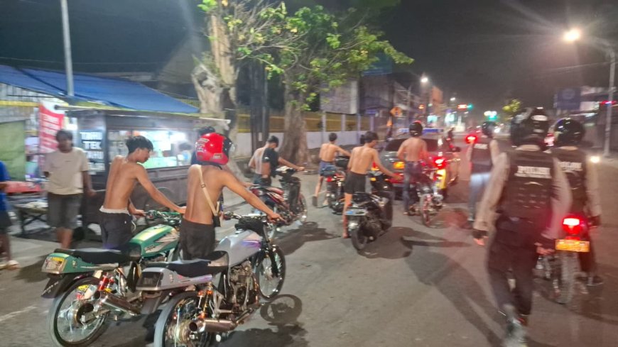 Balap Liar Ditindak, 14 Motor Diamankan Aparat
