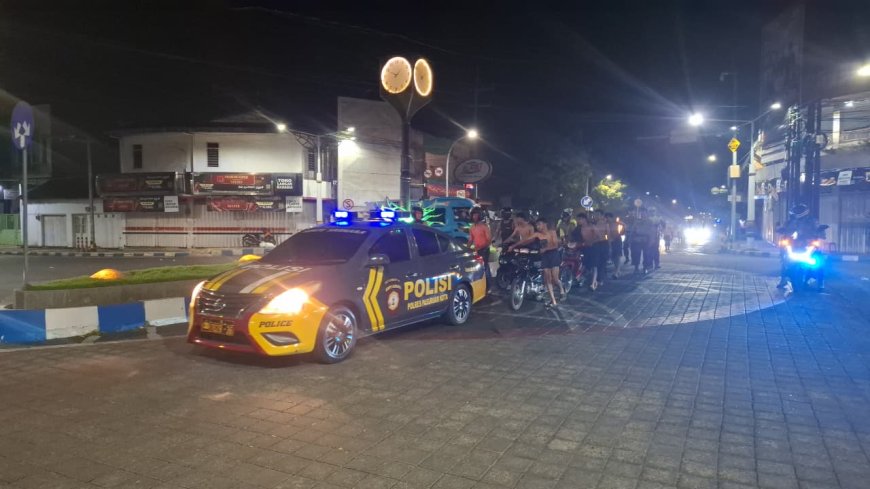 14 Motor Diduga Terlibat Balap Liar Diamankan Polisi