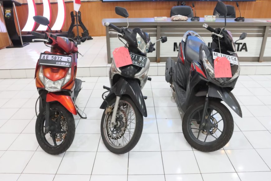 Polres Madiun Kota Perkuat Penindakan Kasus Curanmor