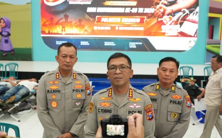 Polresta Sidoarjo Hadirkan Aksi Sosial Menyambut Hari Bhayangkara