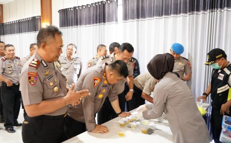 Komitmen Bersih Narkoba Diperkuat melalui Pemeriksaan Internal
