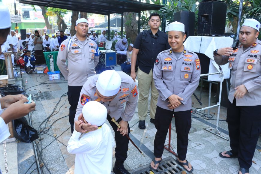 Polres Gresik Optimalkan Pelayanan Keamanan pada Acara Keagamaan Besar
