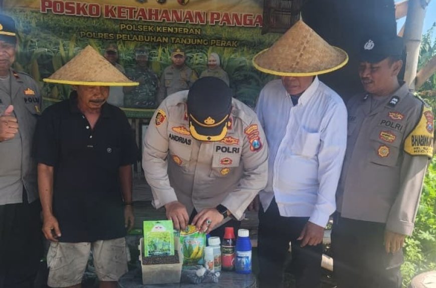 Petani Terima Manfaat dari Program Dukungan Pertanian Polri