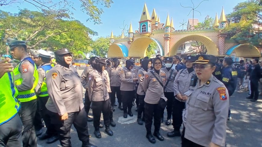 Pengesahan Warga Baru PSHT Berlangsung dengan Pengamanan Berlapis