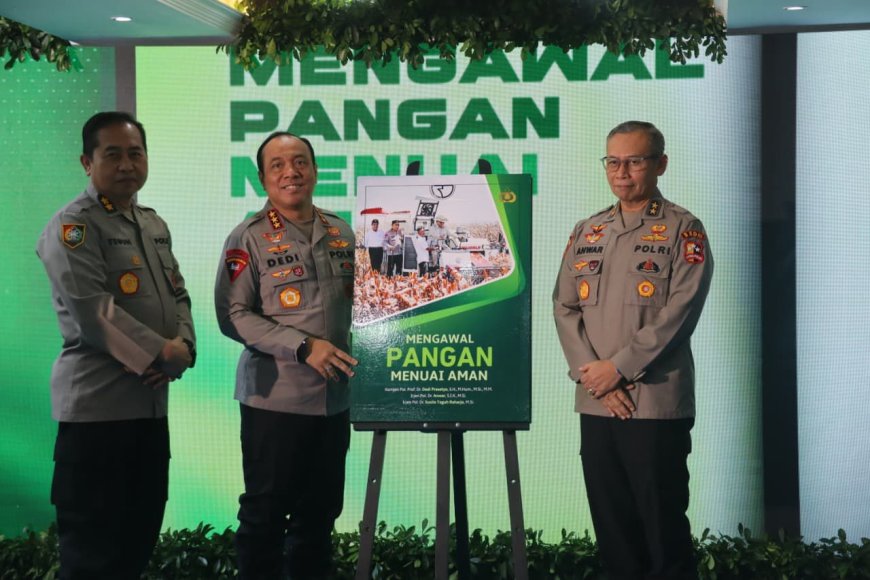 Ketahanan Pangan Jadi Isu Strategis Nasional, Wakapolri Luncurkan Buku ke-42 “Mengawal Pangan Menuai Aman”